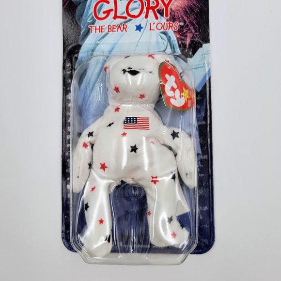 TY Teenie Beanie Baby Glory The Bear Retired 1999 McDonalds Toy New Read - Picture 5 of 9
